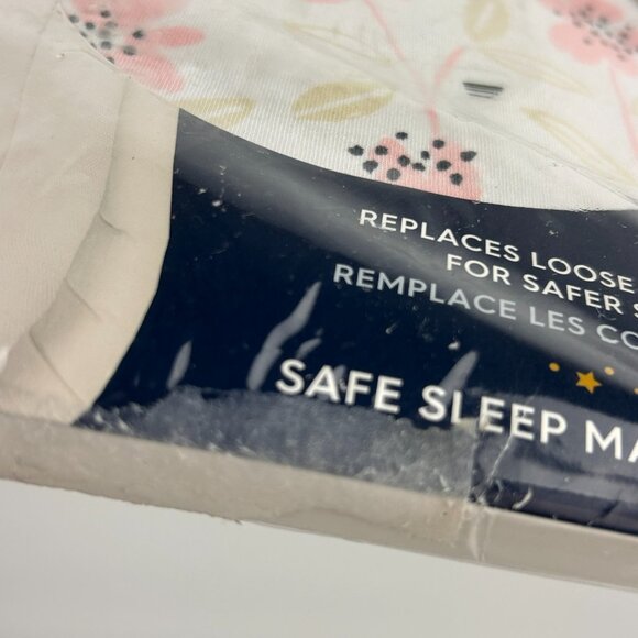 HALO SleepSack 100% Cotton Pink Wildflower Print Zip Large 12-18 Mos TOG 0.5 - Picture 7 of 11